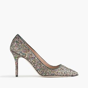 J.Crew Elsie Glitter Pumps